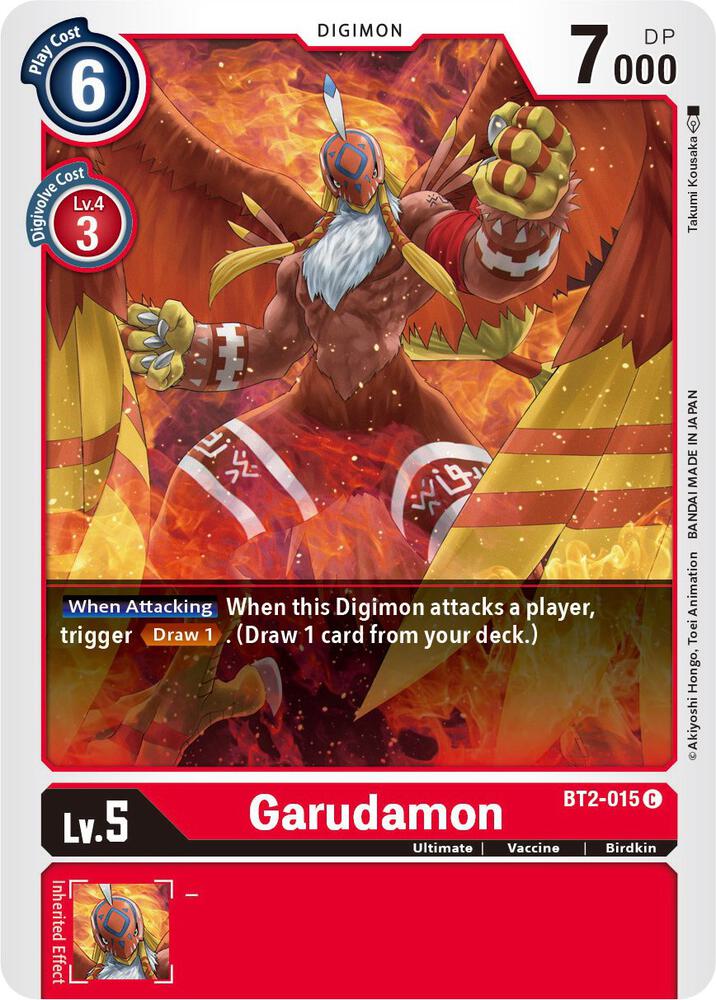 Garudamon - BT2-015 - Release Special Booster 1.5 (BT01-03B)