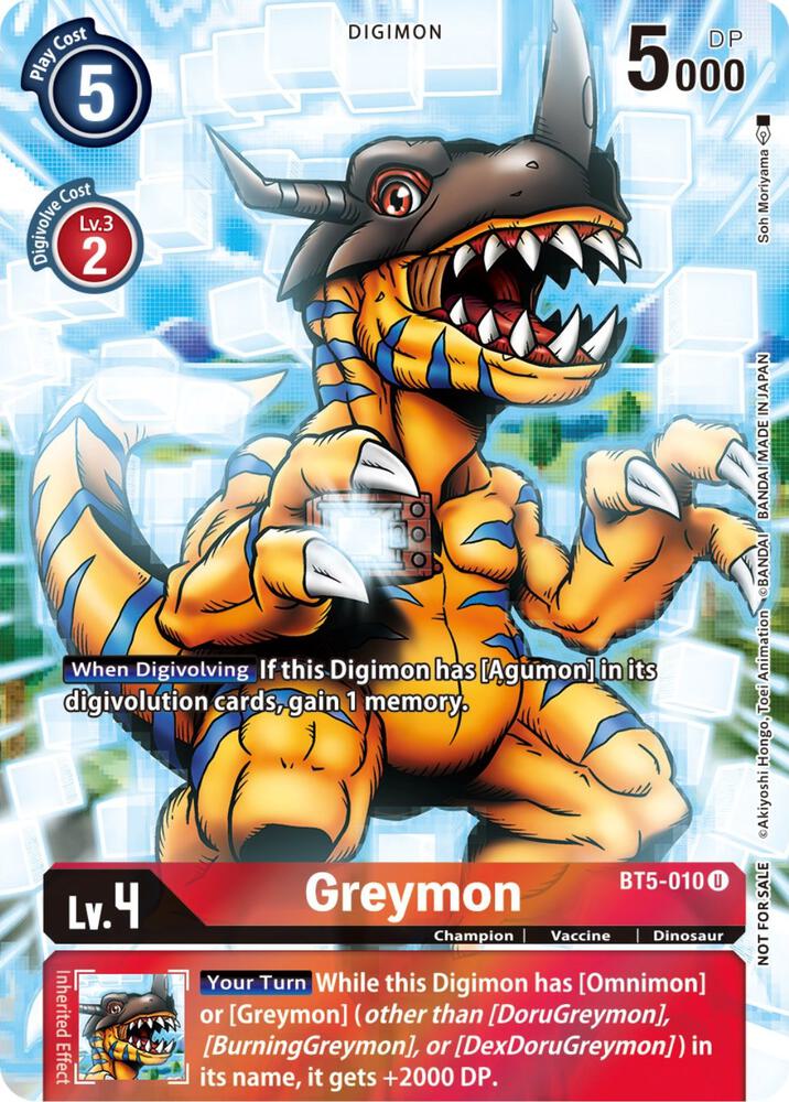 Greymon (25th Special Memorial Pack) - Battle of Omni (BT05)