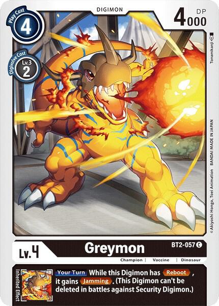Greymon - BT2-057 - Release Special Booster 1.0 (BT01-03A)