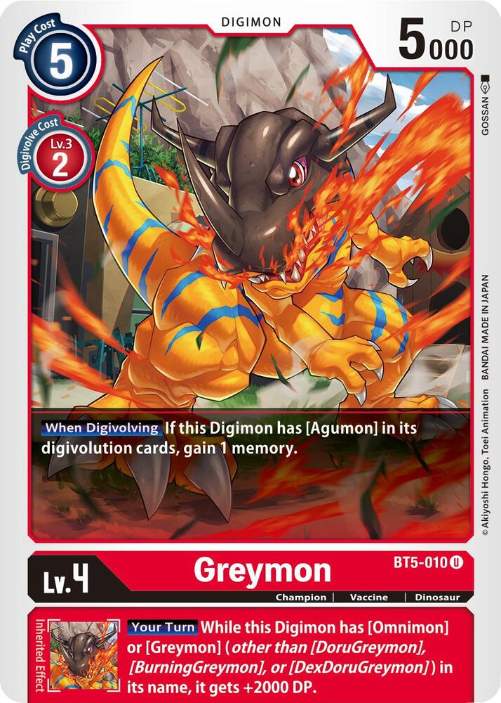 Greymon - Battle of Omni (BT05)