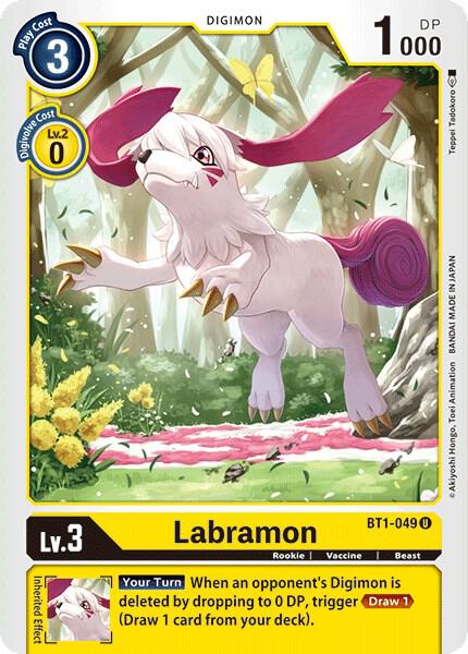 Labramon - Release Special Booster 1.0 (BT01-03A)