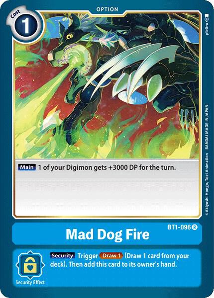 Mad Dog Fire - Release Special Booster 1.0 (BT01-03A)