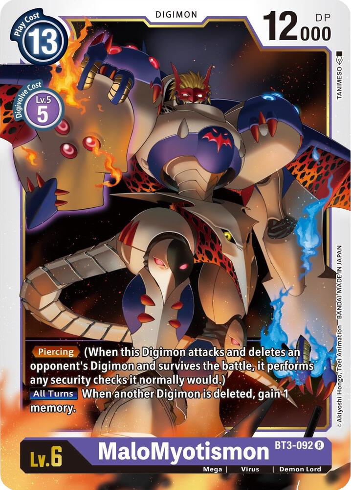 MaloMyotismon - Release Special Booster 1.5 (BT01-03B)