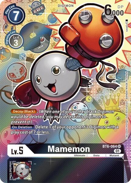 Mamemon (Alternate Art) - Double Diamond (BT06)