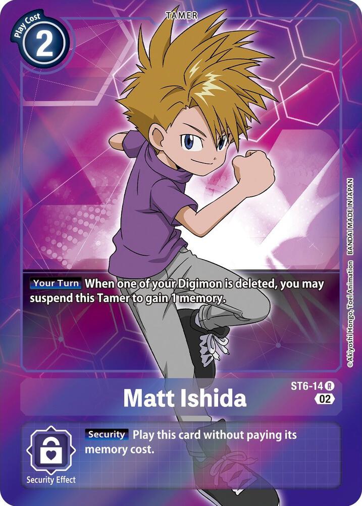Matt Ishida (Alternate Art) - Starter Deck 13: Ragnaloardmon (ST-13)