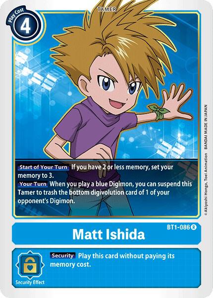 Matt Ishida - BT1-086 - Release Special Booster 1.0 (BT01-03A)