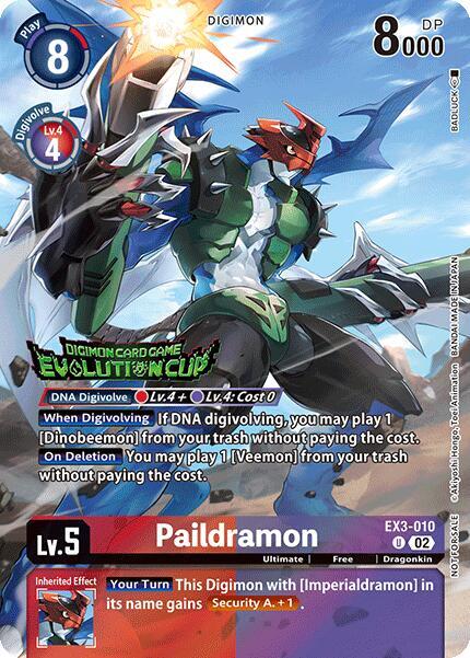 Paildramon (2024 Evolution Cup) - Draconic Roar (EX03)