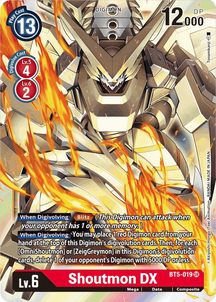 Shoutmon DX - Battle of Omni (BT05)