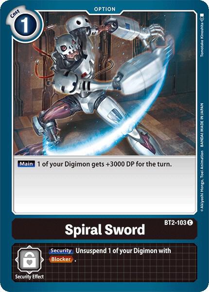 Spiral Sword - Release Special Booster 1.0 (BT01-03A)