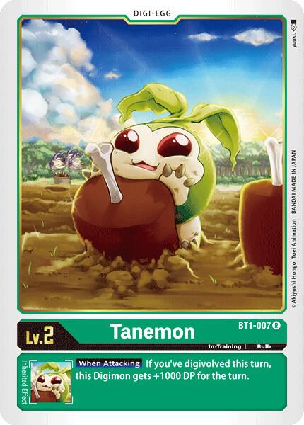 Tanemon - Release Special Booster 1.0 (BT01-03A)