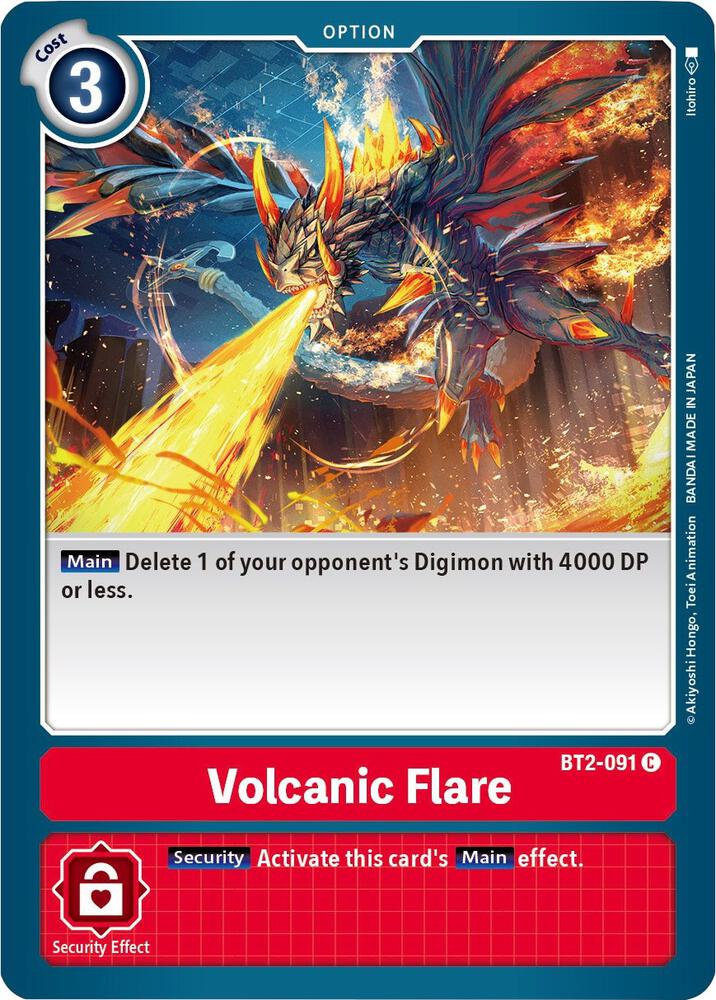 Volcanic Flare - Release Special Booster 1.5 (BT01-03B)