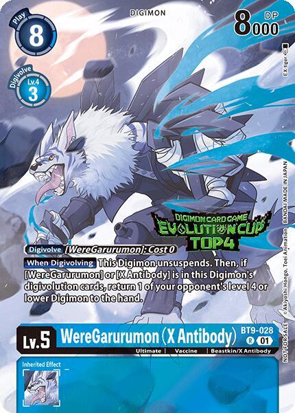 WereGarurumon (X Antibody) (2024 Evolution Cup Top 4) - X Record (BT09)