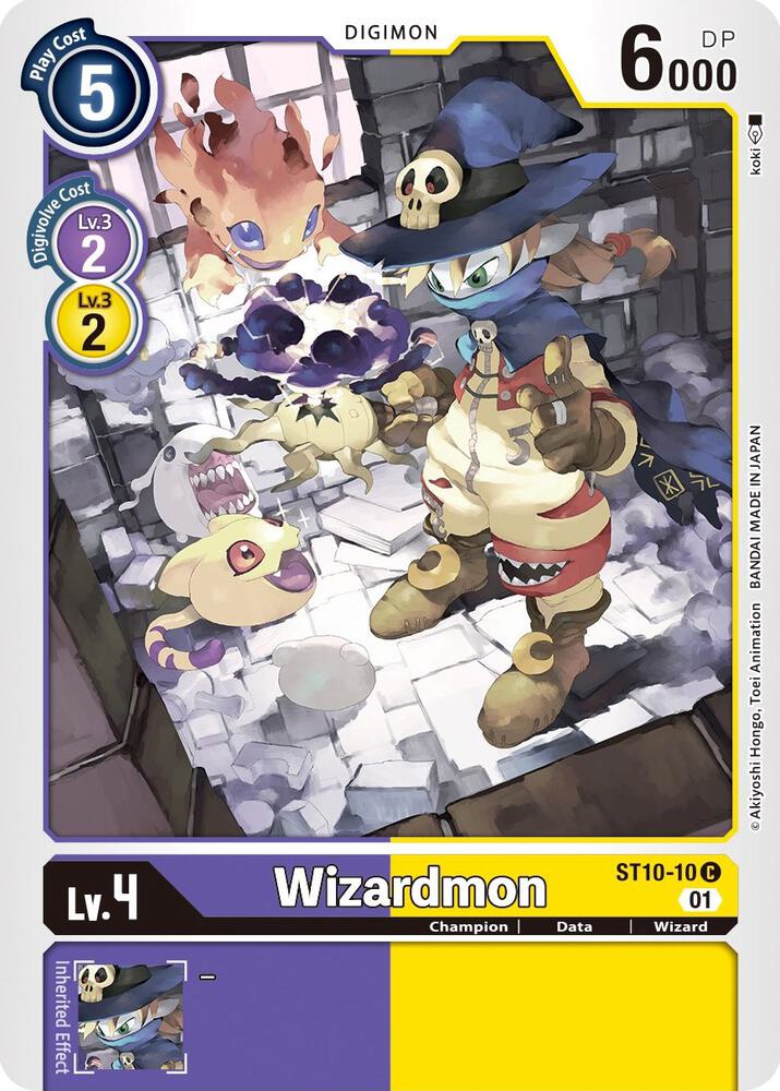 Wizardmon - Starter Deck 10: Parallel World Tactician (ST-10)