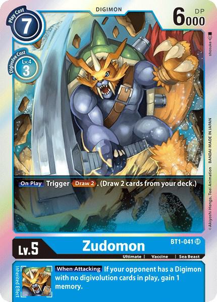 Zudomon - BT1-041 - Release Special Booster 1.0 (BT01-03A)