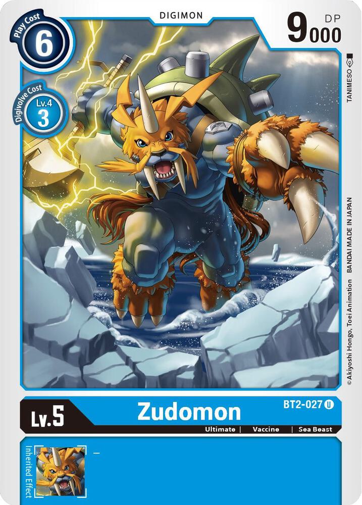 Zudomon - BT2-027 - Release Special Booster 1.5 (BT01-03B)