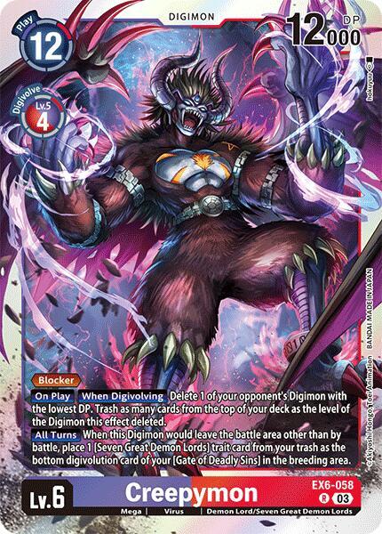 Creepymon - Infernal Ascension (EX06)