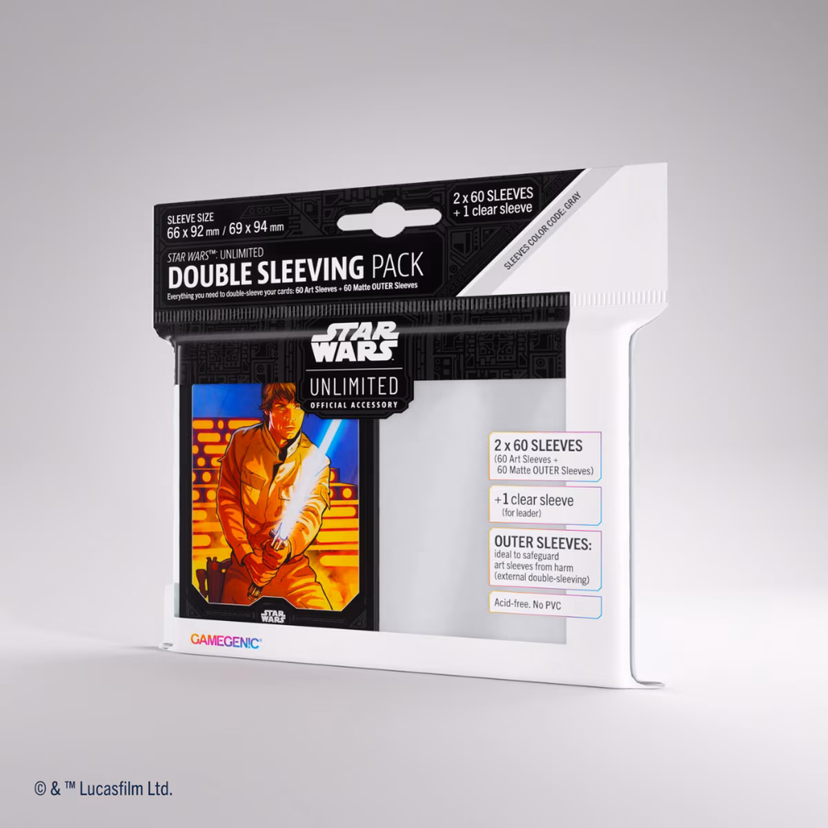 Star Wars: Unlimited - Double Sleeving Pack (Luke Skywalker)