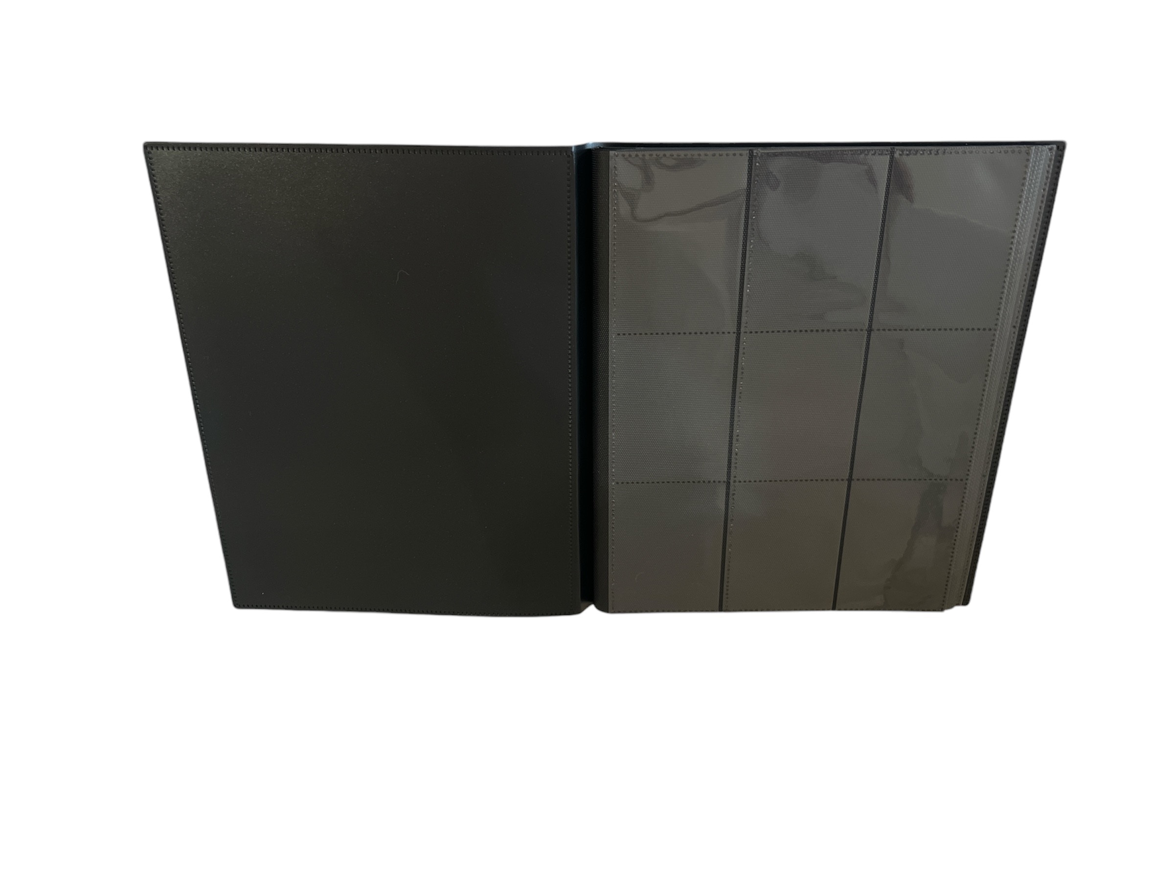 LDA 9 Pocket Plastic Binder-Open