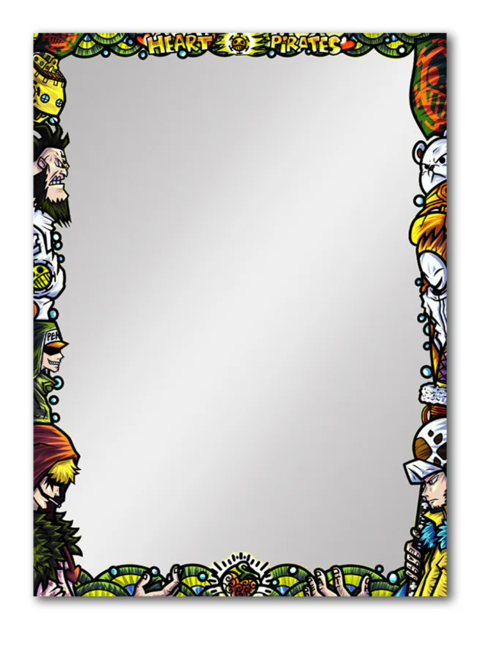 One Piece – Custom Border Oversleeves – Heart Pirates (60x)
