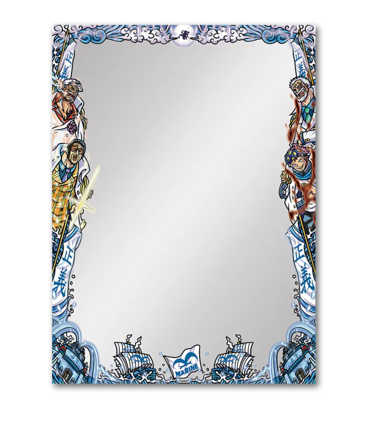 One Piece – Custom Border Oversleeves – The Marines (60x)