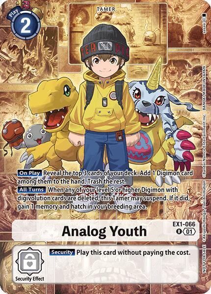 Analog Youth (Limited Card Pack) - World Convergence (BT21)