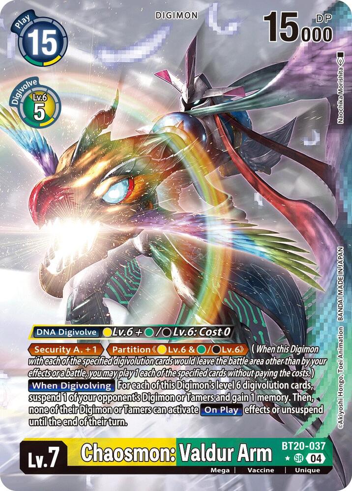 Chaosmon: Valdur Arm (Alternate Art) - Release Special Booster 2.5 (BT19-20)