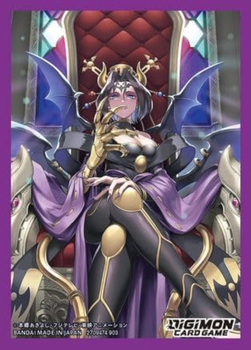 Digimon Card Game Official Sleeves - Lilithmon (60x)