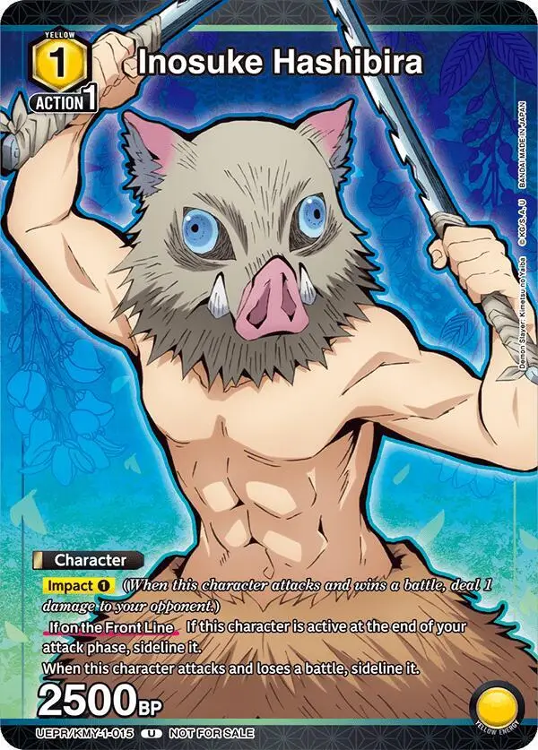Inosuke Hashibira - Union Arena Promotion Cards (UEPR)
