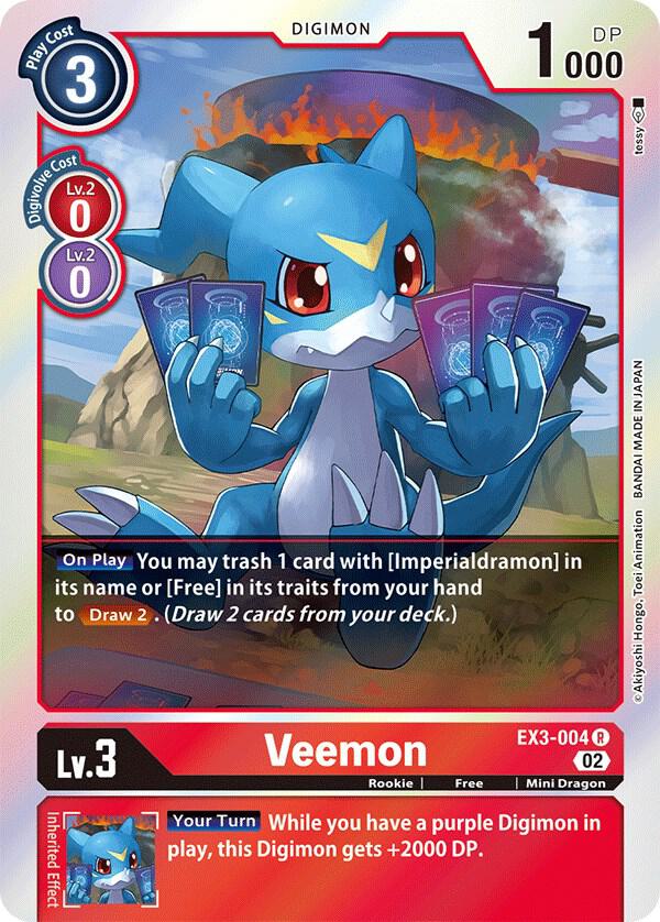 Veemon - Draconic Roar (EX03)