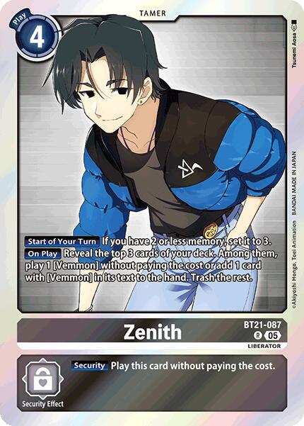 Zenith - World Convergence (BT21)