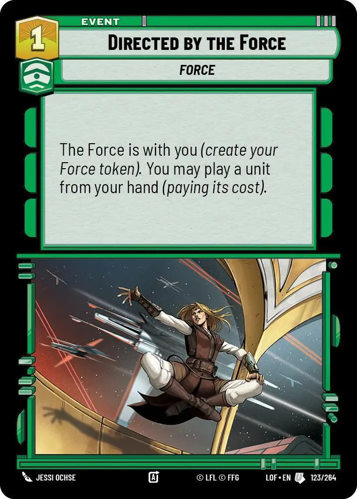 Directed by the Force - Legends of the Force (LOF)