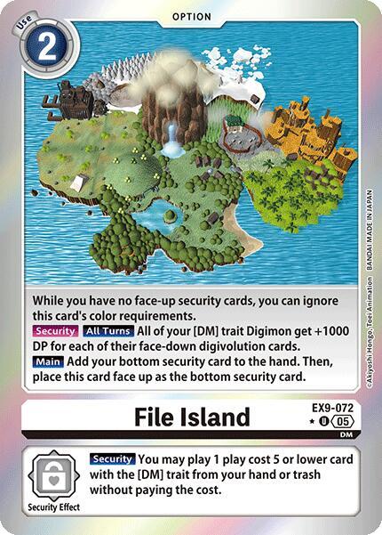 File Island (Limited Foil) - Versus Monsters (EX09)