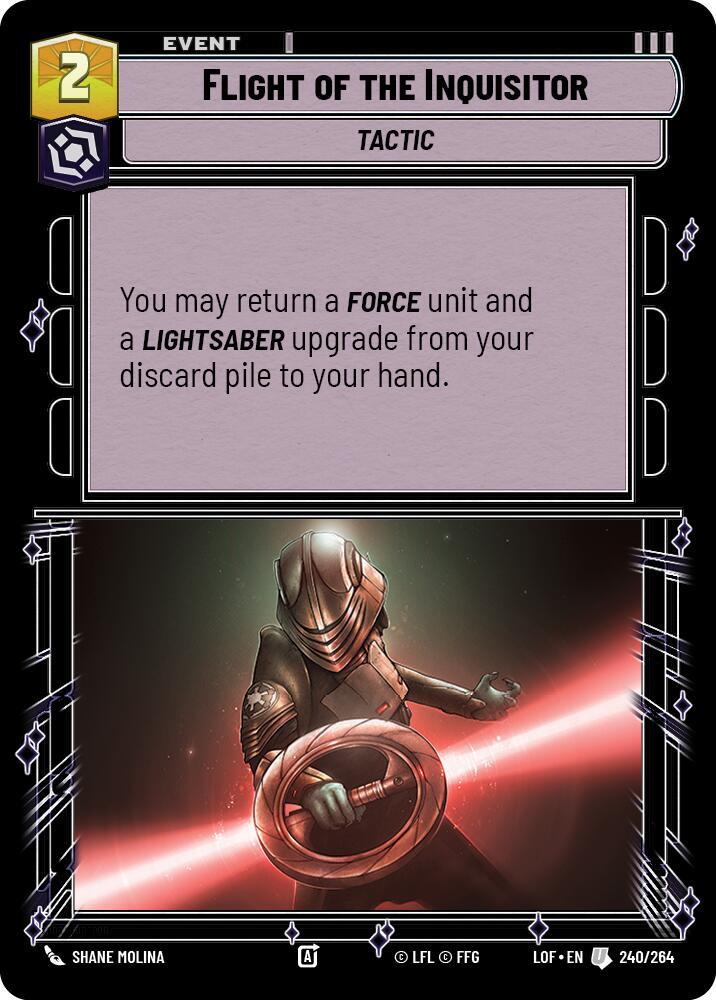 Flight of the Inquisitor - Legends of the Force (LOF)