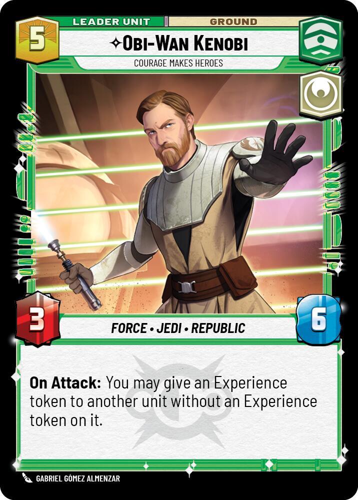 Obi-Wan Kenobi - Courage Makes Heroes - Legends of the Force (LOF)