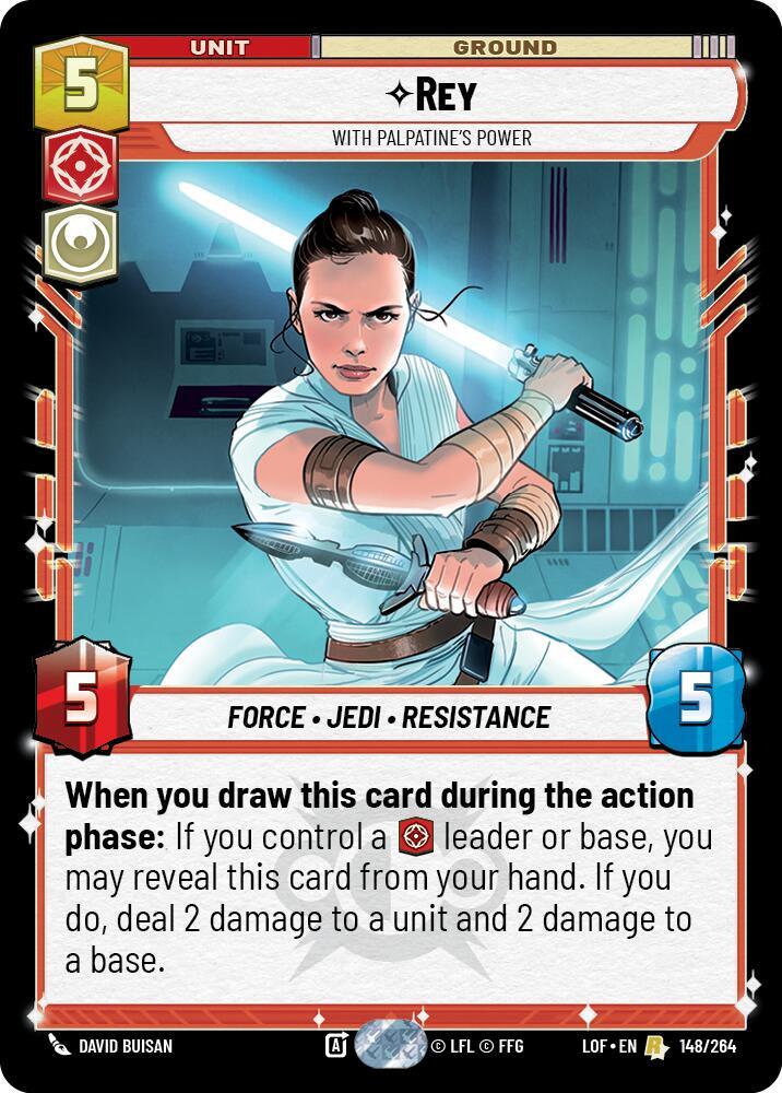 Rey - With Palpatine's Power - Legends of the Force (LOF)