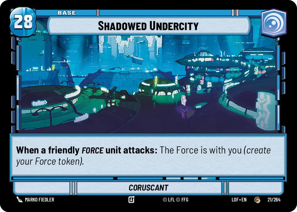 Shadowed Undercity - Legends of the Force (LOF)
