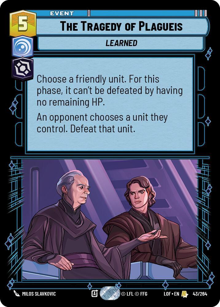 The Tragedy of Plagueis - Legends of the Force (LOF)