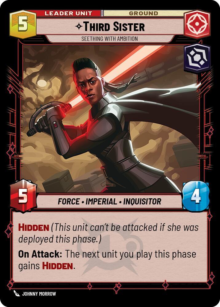 Third Sister - Seething With Ambition - Legends of the Force (LOF)