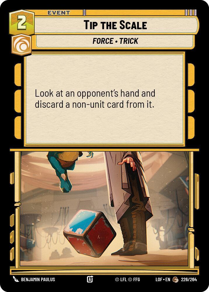 Tip the Scale - Legends of the Force (LOF)