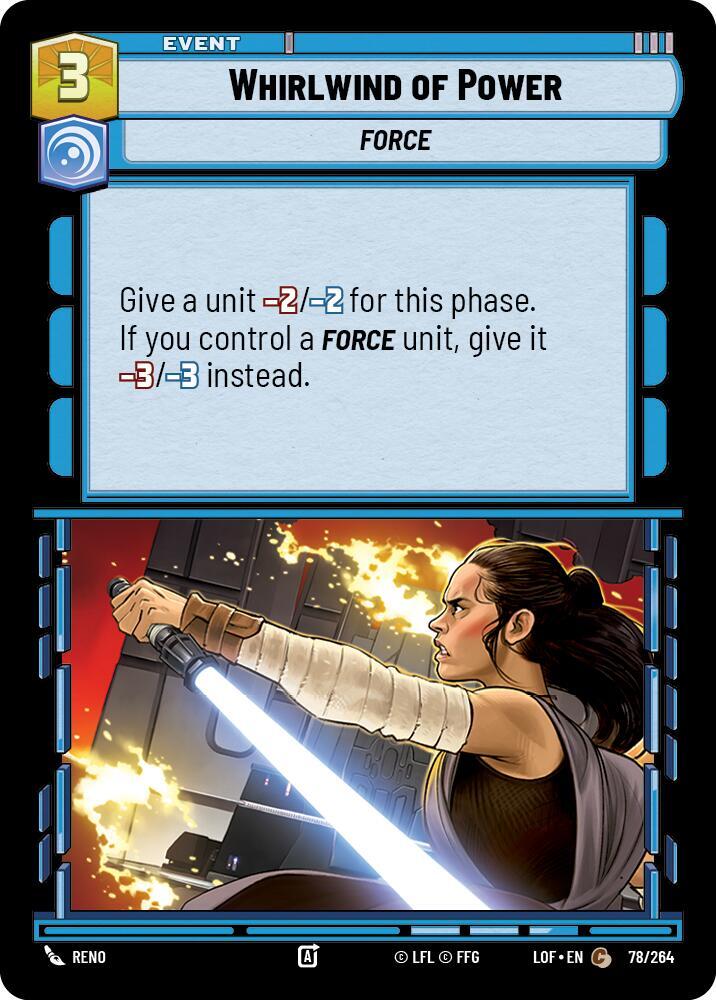 Whirlwind of Power - Legends of the Force (LOF)