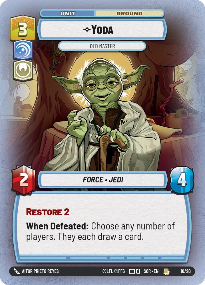 Yoda - Old Master - Spark of Rebellion: Weekly Play Promos (SOR-WPP)