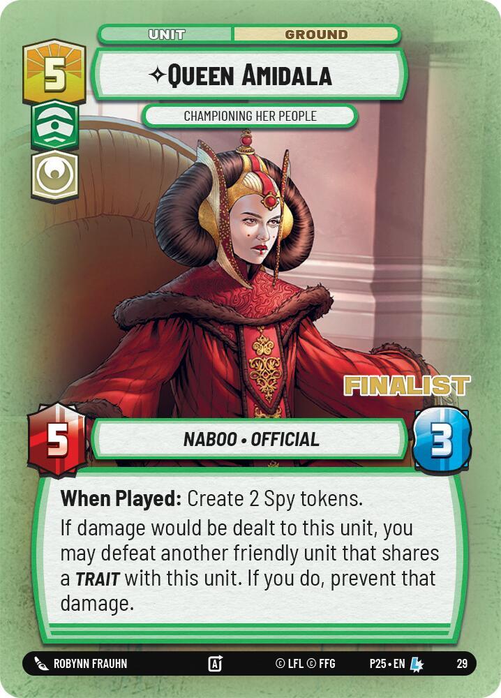 Queen Amidala - Championing Her People (Finalist) - Organized Play Promos (OPP)