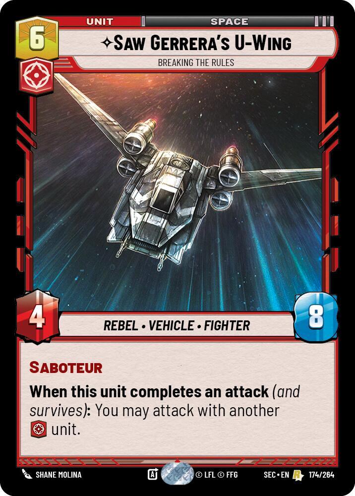 Saw Gerrera's U-Wing - Breaking the Rules - Secrets of Power (SEC)