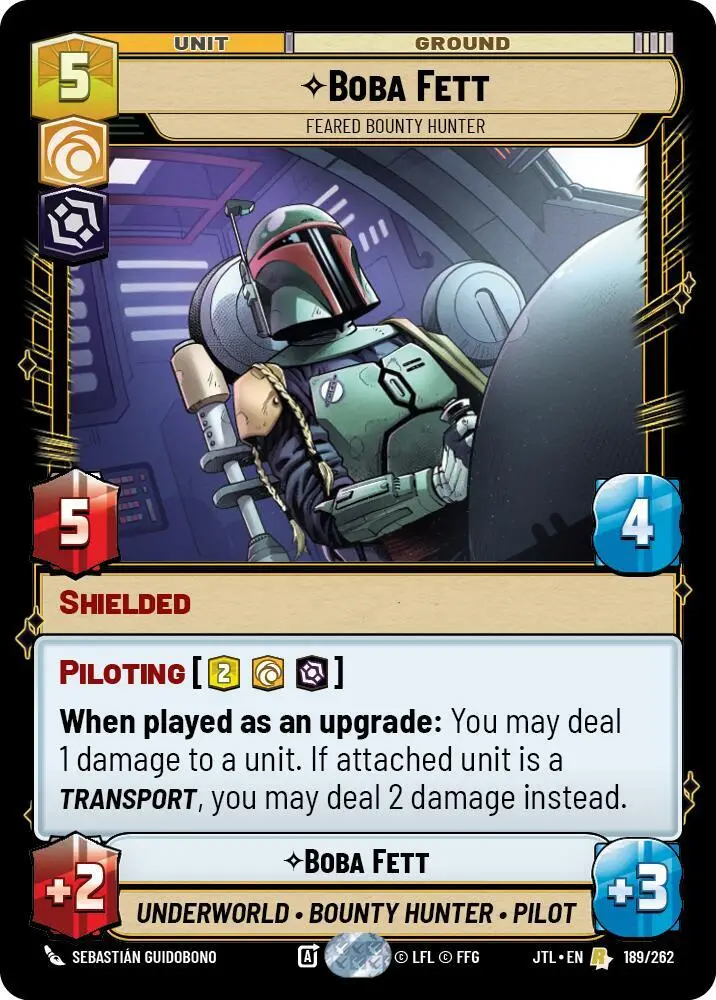 Boba Fett - Feared Bounty Hunter - Jump to Lightspeed (JTL)