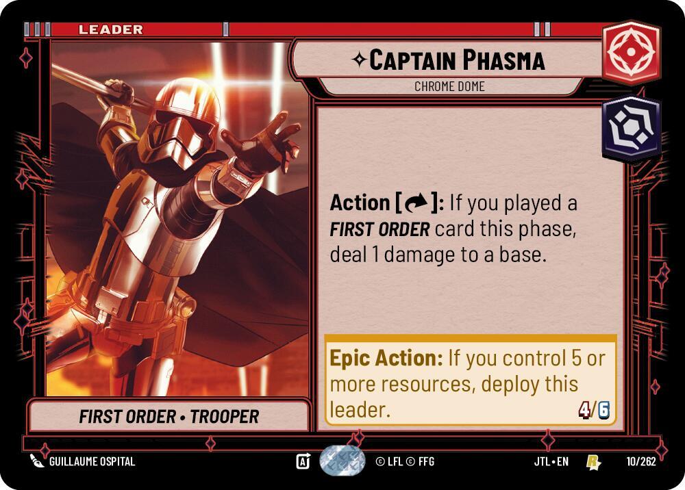 Captain Phasma - Chrome Dome - Jump to Lightspeed (JTL)