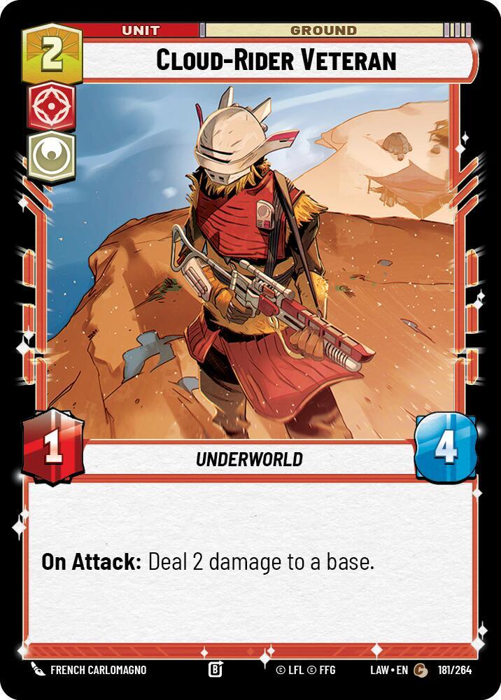 Cloud-Rider Veteran - A Lawless Time (LAW)