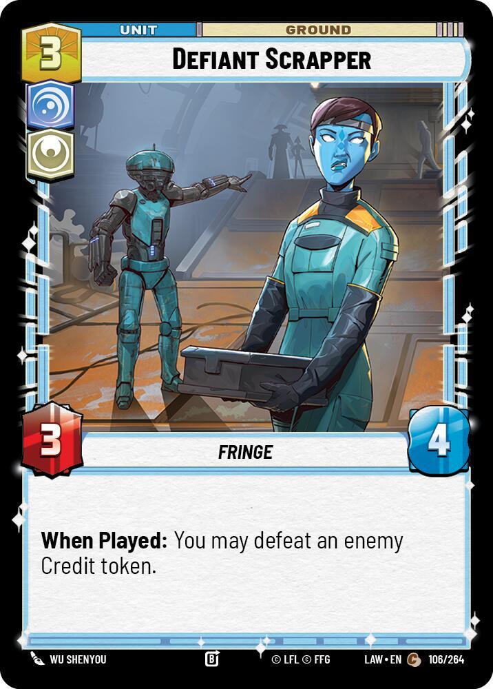 Defiant Scrapper - A Lawless Time (LAW)