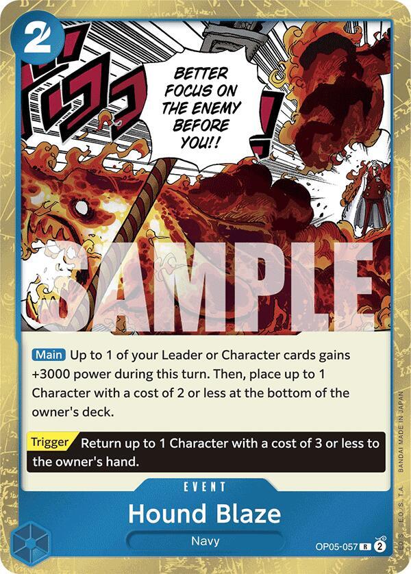 Hound Blaze (Jolly Roger Foil) - Premium Booster -The Best- (PRB-01)