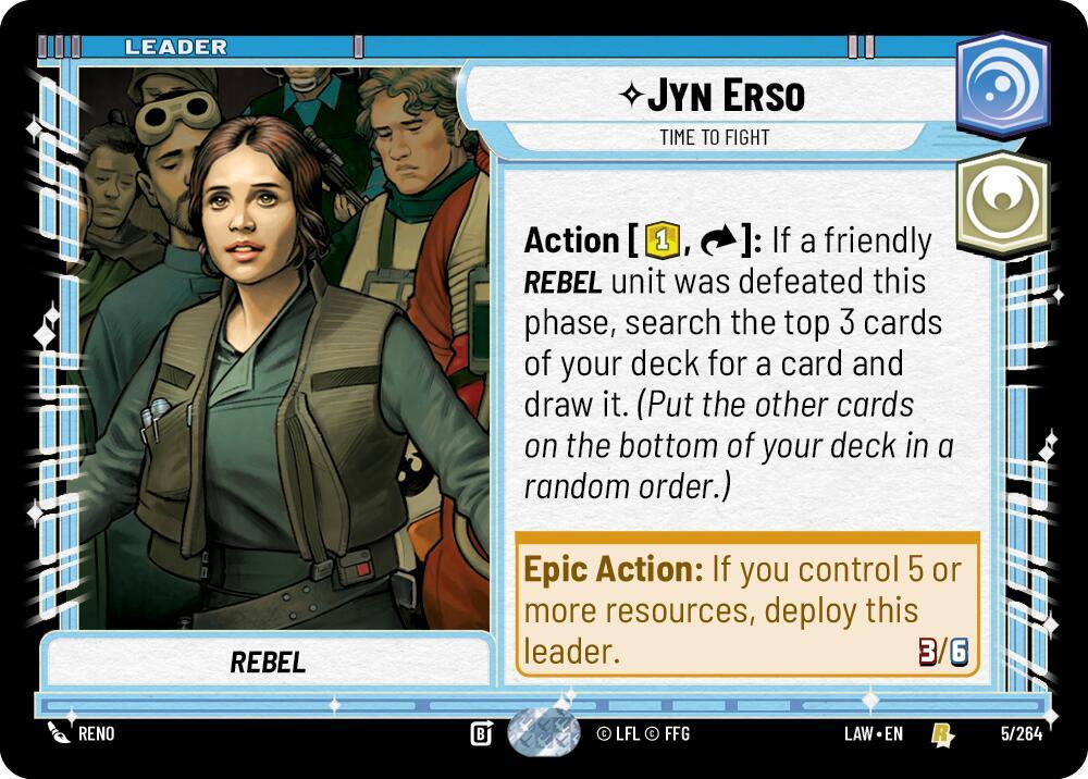Jyn Erso - Time to Fight - A Lawless Time (LAW)