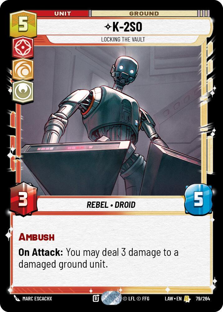 K-2S0 - Locking the Vault - A Lawless Time (LAW)